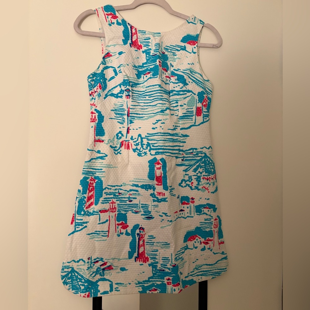 Lilly Pulitzer Delia Shift Dress in “Watch Out”